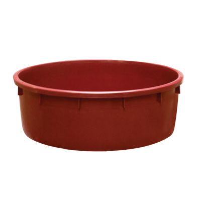 Baquet rond renforcé 275 Litres Bordeaux