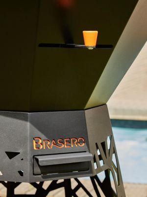 Barbecue à bois et charbon design Brasero