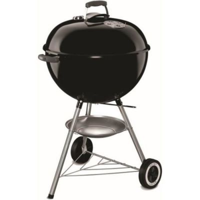 Barbecue a charbon Classic Kettle 57 cm - WEBER - Acier chromé - Noir