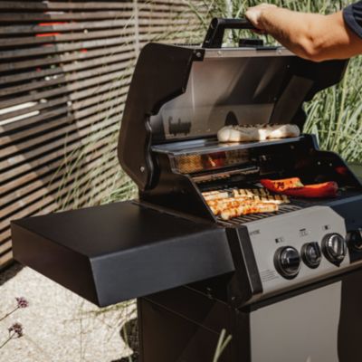 Lot De 2 Roues De Rechange Pour Barbecue Gaz Cloudpower - Plastique 15,2cm - Noir - Diamètre Trou 8-10mm