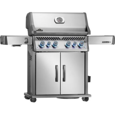 Barbecue à gaz Napoleon Rogue Pro S inox 4 brûleurs avec Sizzle Zone