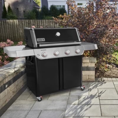 Barbecue à gaz Weber Genesis E-415 acier noir