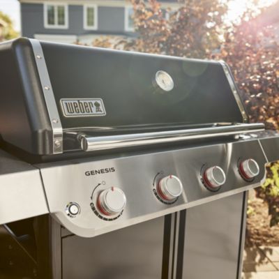 Barbecue à gaz Weber Genesis E-415 acier noir