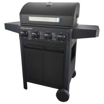 Barbecue au gaz IZALCO - 4 brûleurs 10kW - Happy Garden