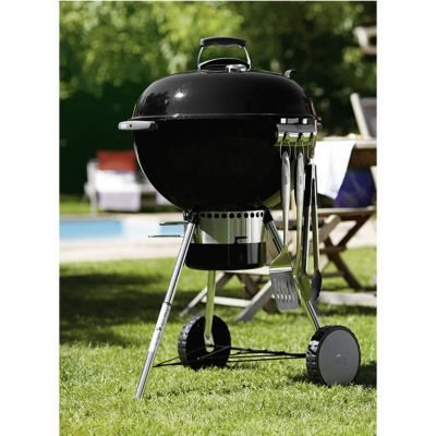 Barbecue charbon bois Weber Original Kettle Premium ø57cm + plancha