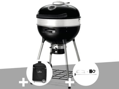 Barbecue à charbon Charcoal Kettle Pro 57 cm + Housse de protection + Rôtissoire - Napoleon