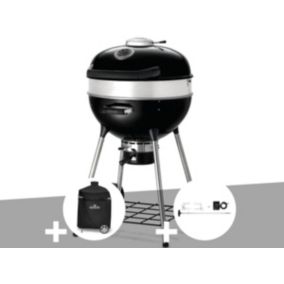 Barbecue à charbon Charcoal Kettle Pro 57 cm + Housse de protection + Rôtissoire - Napoleon