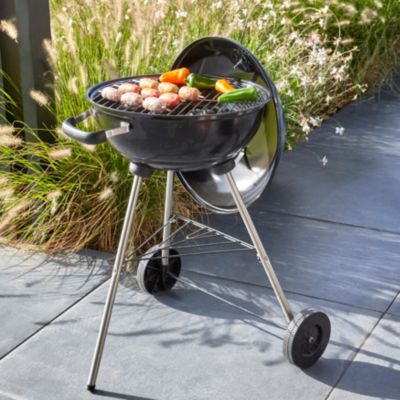 Barbecue charbon de bois acier noir Pamola ∅41,4 cm