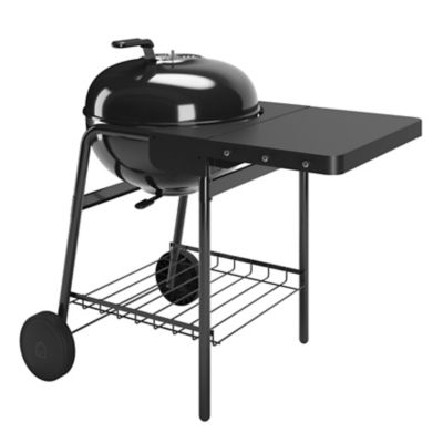 Barbecue charbon de bois GoodHome Kiowa sur chariot Castorama