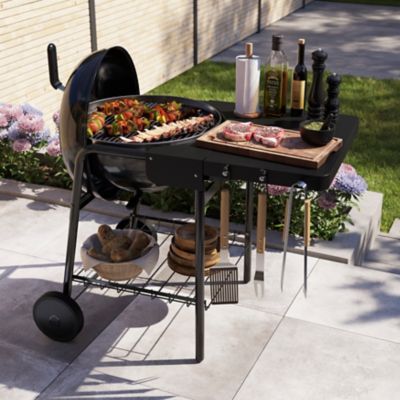 Barbecue charbon de bois GoodHome Kiowa sur chariot