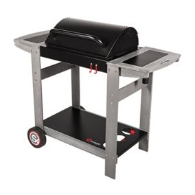 Barbecue charbon de bois Brigthon Acier Ø46cm 4-6 pers. - SOMAGIC