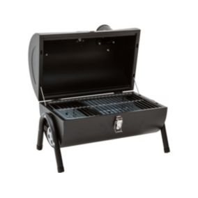 Barbecue charbon de bois portable "Captain"  42 x 27 x 43 cm  Noir