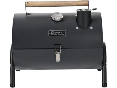 Barbecue Charbon XXL Pliable En Acier Inoxydable - 73x28x76 Cm - Pour 8+ Personnes - Avec Planches & Grilles
