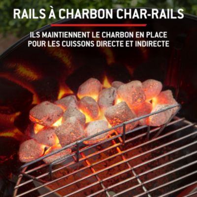 Barbecue charbon de bois Weber Master Touch noir ø57 cm