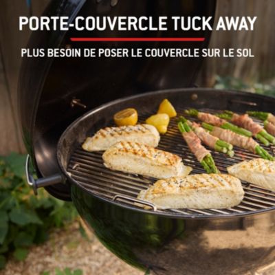 Barbecue charbon de bois Weber Master Touch noir ø57 cm