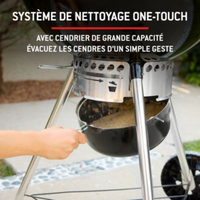 Barbecue charbon de bois Weber Master Touch noir ø57 cm