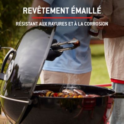 Barbecue charbon de bois Weber Master Touch noir ø57 cm