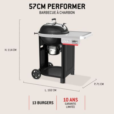 Barbecue charbon de bois Weber Performer ø57 cm