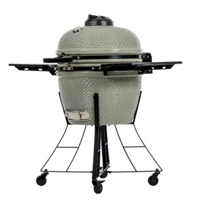 Barbecue à charbon Kamado Gris Céramique Grille Diam 52cm 134 x 77 x 120 cm PIT BOSS