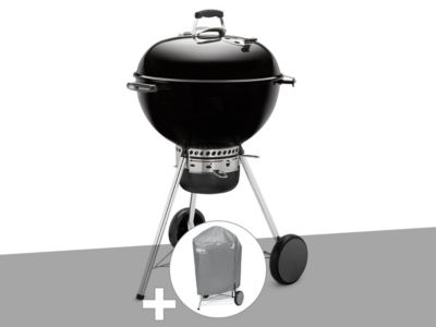 Barbecue charbon Master-Touch GBS 57 cm E-5750 Noir + Housse - Weber