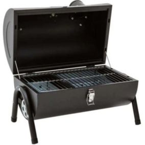 Barbecue charbon portable "Captain"  42 x 27 x 43 cm  Noir