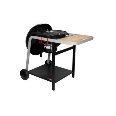 Barbecue à charbon Somagic Montana 338570 - Cuve en acier émaillé - 57cm - Convient pour 12 personnes