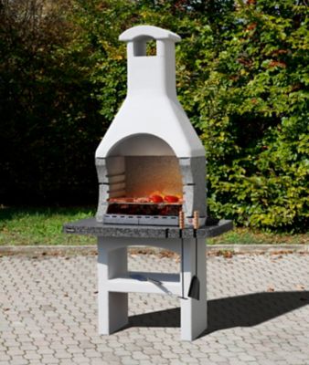 Barbecue en ciment Tenere crystal Castorama