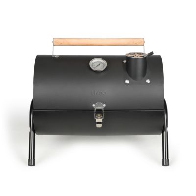 Barbecue fumoir portable 33.5x22cm noir Livoo DOC269