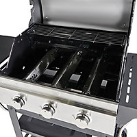 Barbecue gaz 3 brûleurs GoodHome Owsley