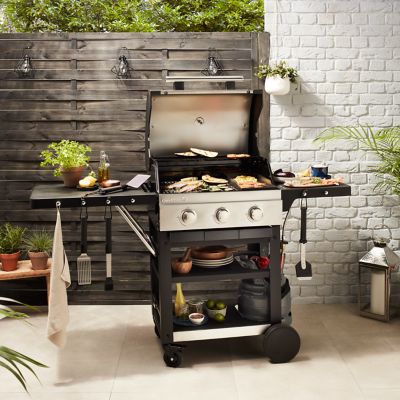 Barbecue gaz 3 brûleurs GoodHome Owsley