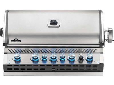 Barbecue à gaz encastrable Prestige Pro 665 avec rôtissoire - Napoleon