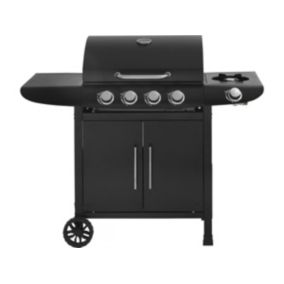 Barbecue gaz "Feria 5"  5 brûleurs dont 1 latéral  14,5 kw  Noir