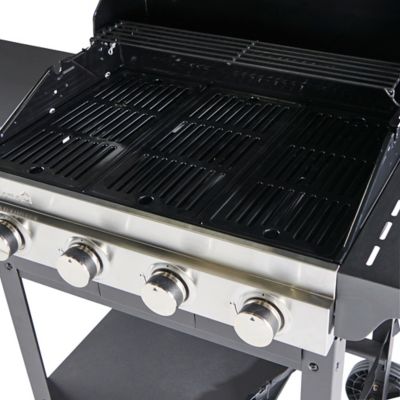 Barbecue gaz GoodHome Tippah 4.0 en acier