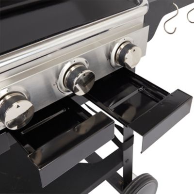 Barbecue gaz GoodHome Tippah 4.0 en acier