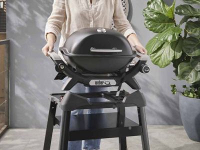 Barbecue à gaz Q 1200N noir avec pied - Weber