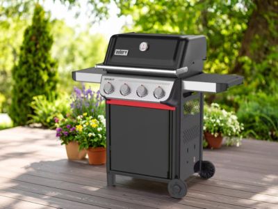 Barbecue à gaz Spirit E-410 + Set d'accessoires clipsables Weber Works - Weber