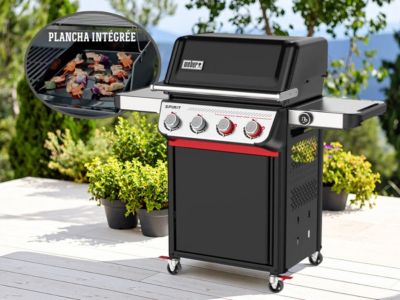 Barbecue à gaz Spirit EP-425 mix plancha émaillée - Weber
