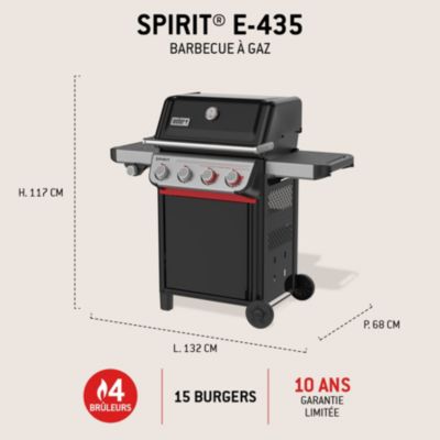 Barbecue gaz Weber Spirit E-435 61 x 45 cm