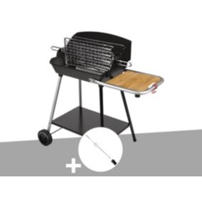 Barbecue horizontal et vertical Excel Grill DUO + Tournebroche