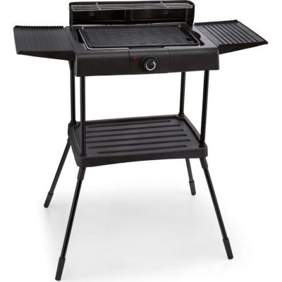 Barbecue Électrique - KITCHEN CHEF - KSBBQ1703 - 1092 cm² - Utilisation Intérieure/Extérieure - Noir