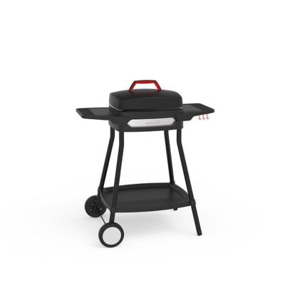 Barbecue Électrique Sur Pied Avec 2 Tablettes - 2000w