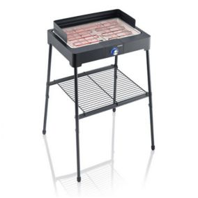 Barbecue électrique sur pieds 2200w noir Severin 8566