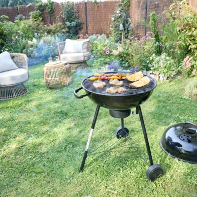 Barbecue Pampero Ø 550 x H.101 cm noir Somagic