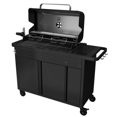 Barbecue rotissoire à charbon Rockwell C410 GoodHome