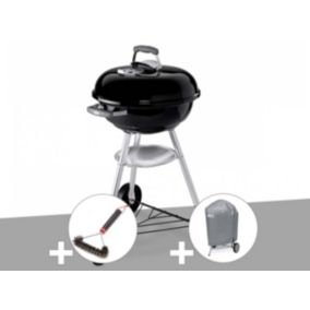 Barbecue Weber Compact Kettle 47 cm + Brosse + Housse