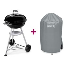 Barbecue Weber Compact Kettle 47 cm + Housse