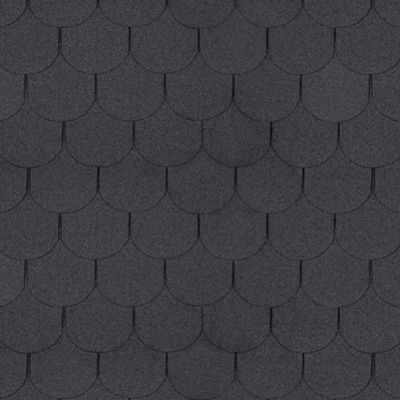 Bardeaux bitumineux Beaver, couleur noir - bitume toiture 3m2 - Timbela B-BLACK
