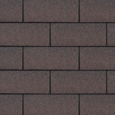 Bardeaux bitumineux TRIO, couleur noir - bitume toiture 3m2 - Timbela T-BROWN