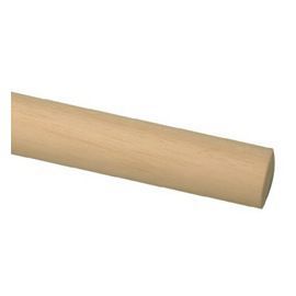 Kit Barre à Rideaux Bois Brut 28 Mm – Longueur 1,80 M – 2 Supports + Embouts – Prêt à Peindre Ou Vernir