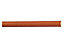 Barre à rideaux bois Colours Java merisier Ø35 mm x L.200 cm
